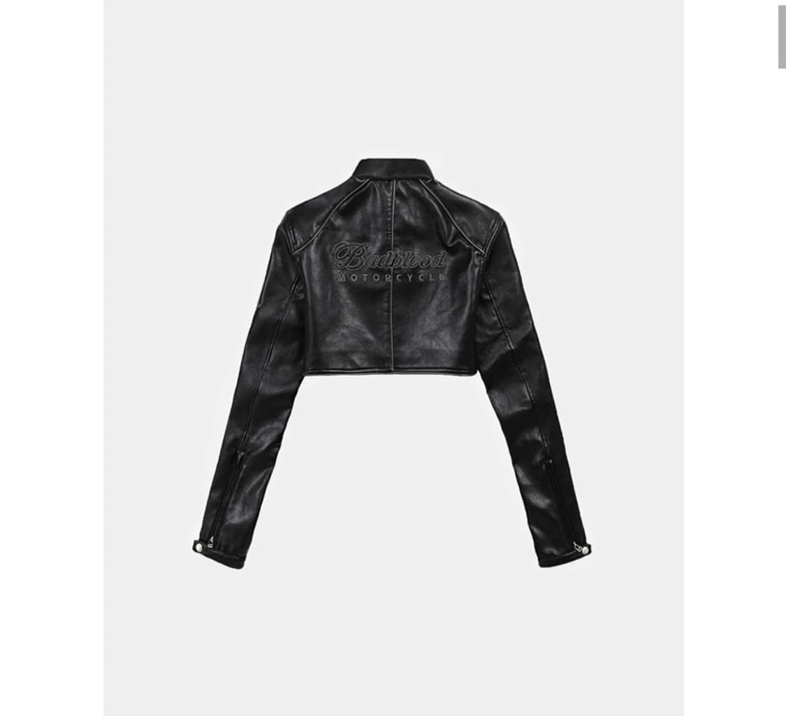 배드블러드 빅터 크롭 레이싱 자켓 상품이미지5