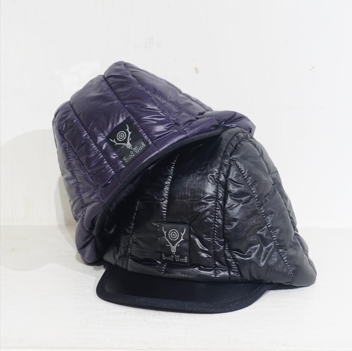 [L]south2west8 남이서팔 퀼티드캡 모자 퍼플 상품이미지1