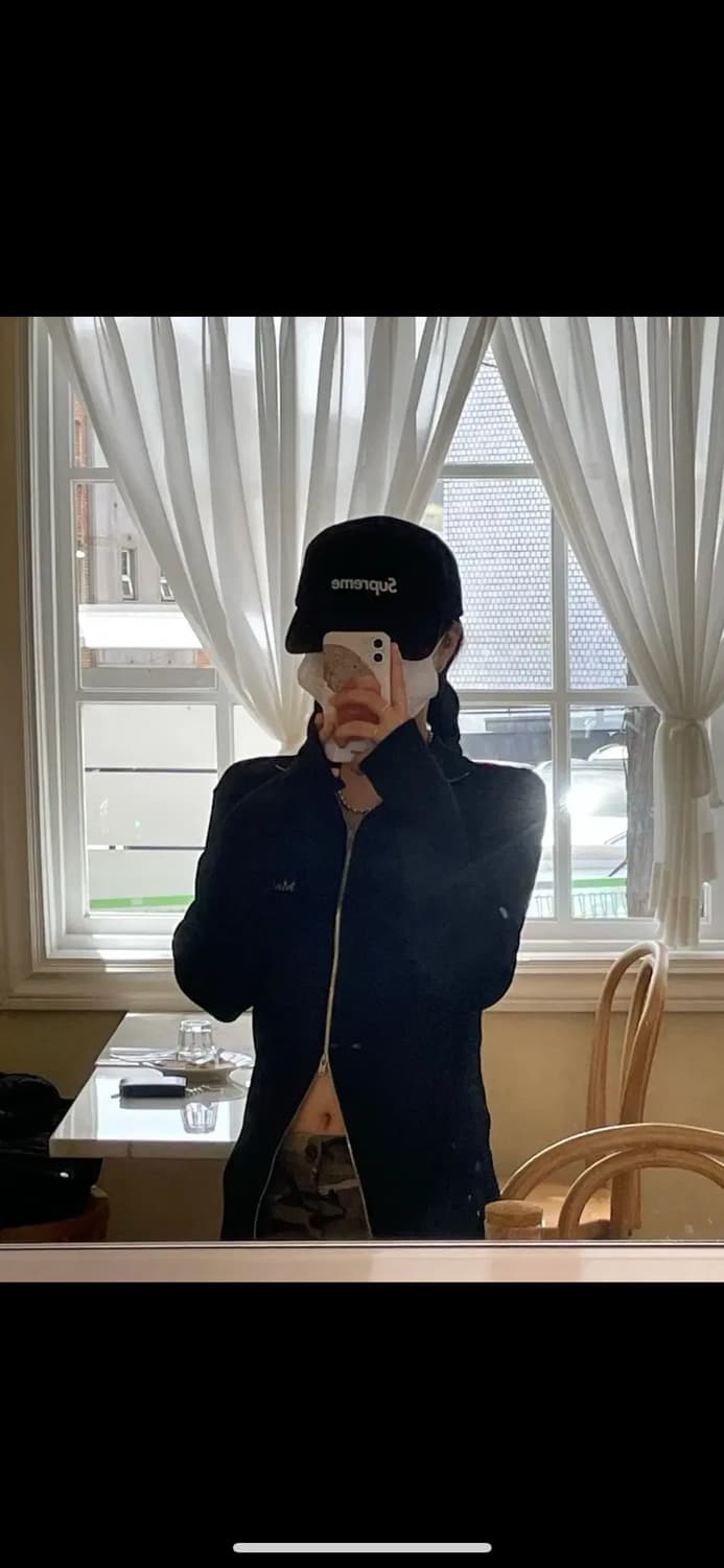 마뗑킴 피티드집업 블랙 상품이미지2