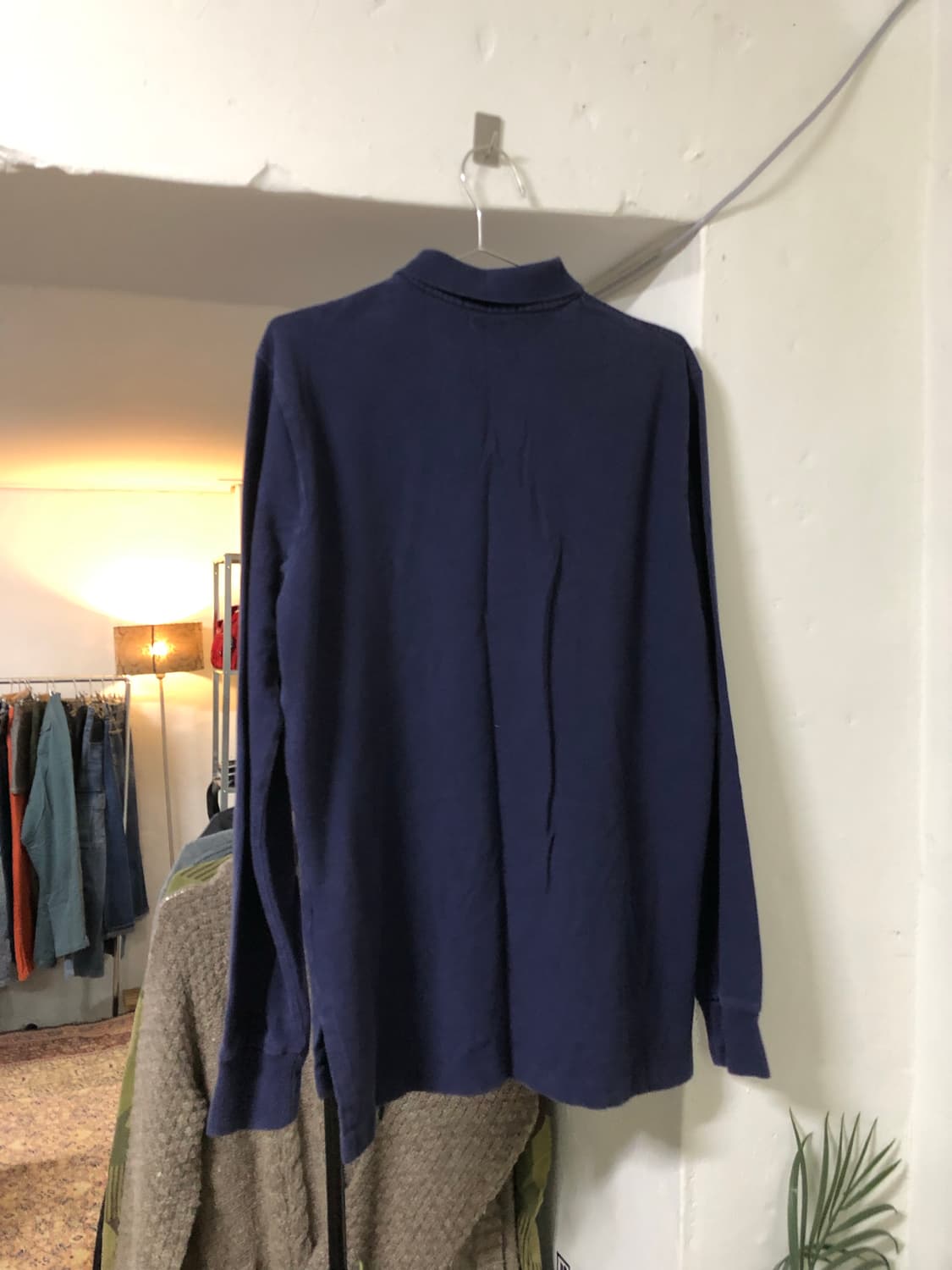 Polo Ralph Lauren  옐로우 로고 네이비 맨투맨 상품이미지2