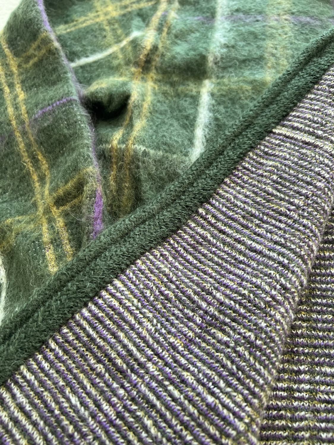 니들스 Windowpane 모헤어 울 가디건 상품이미지6