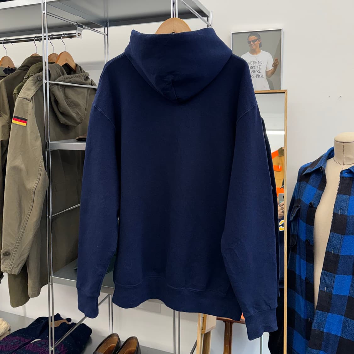 러셀 빈티지 UCLA 스웻 후드티 (2XL)   상품이미지5