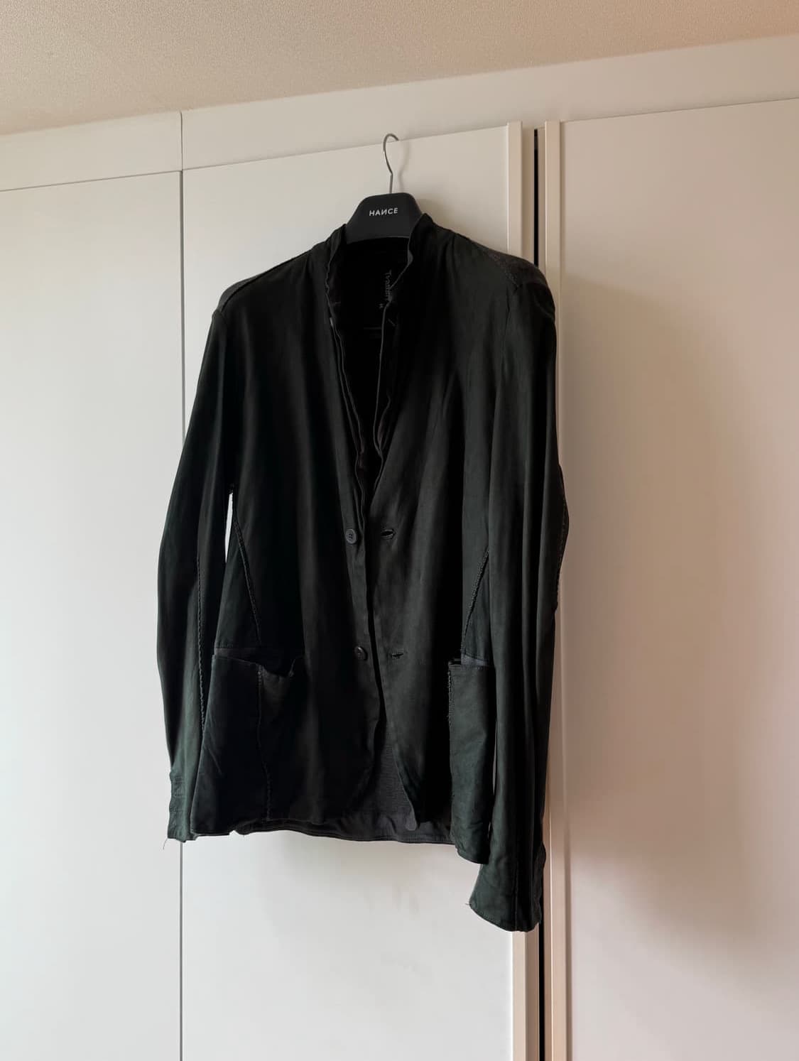 Transit Leather Knit Jacket 상품이미지4