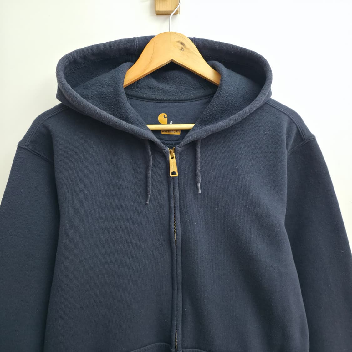 [S] 칼하트 네이비 후드집업 상품이미지2