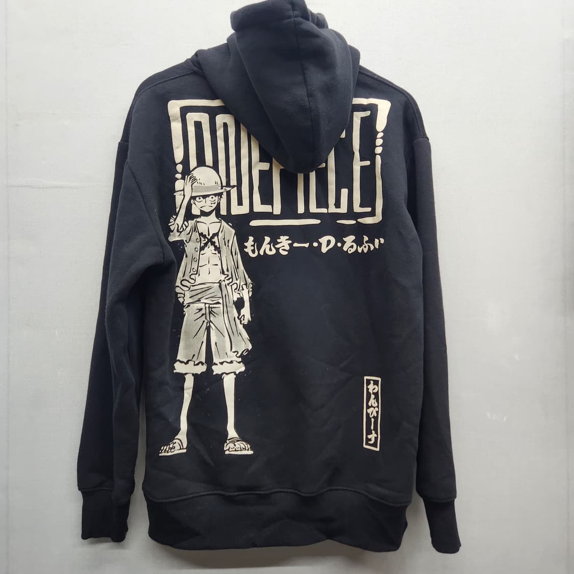 원피스 루피 빅 프린팅 후드티 XL 상품이미지3