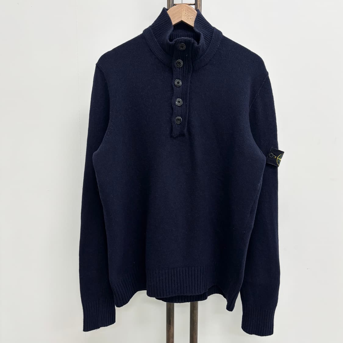 [XL]스톤아일랜드 반집업 니트 상품이미지1