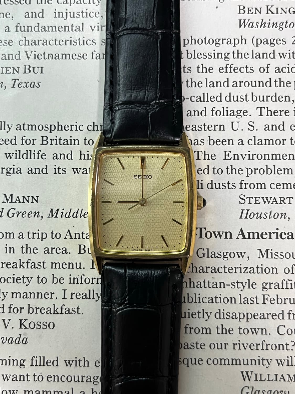 빈티지 세이코 탱크 상품이미지1