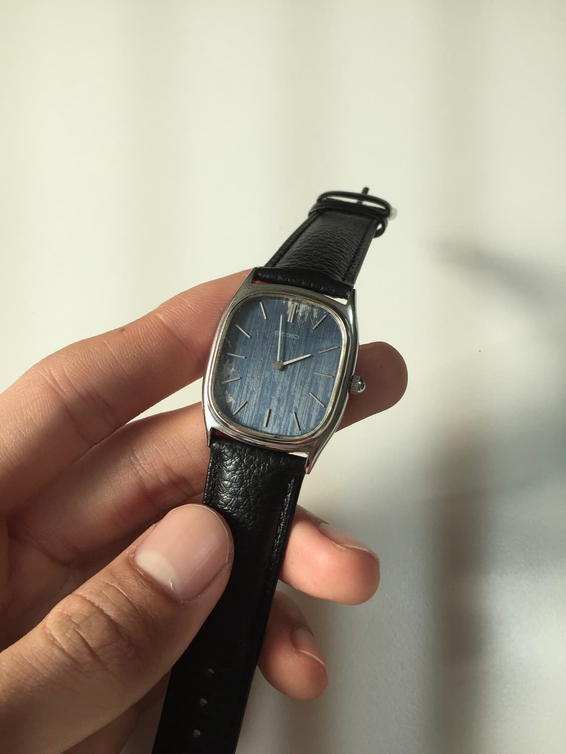 70s seiko chariot blue stripe dial 상품이미지2