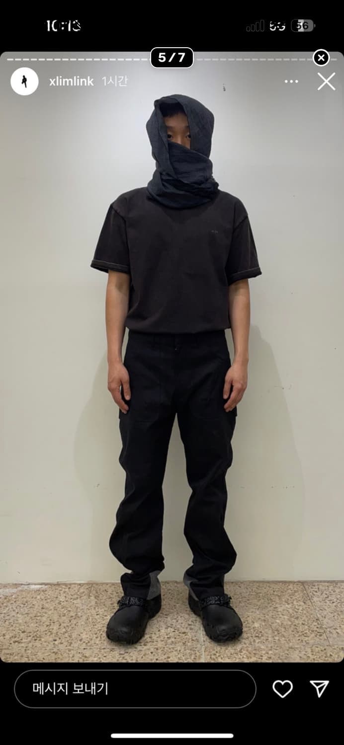 엑슬림 디아블로 팬츠 black 1size  상품이미지2