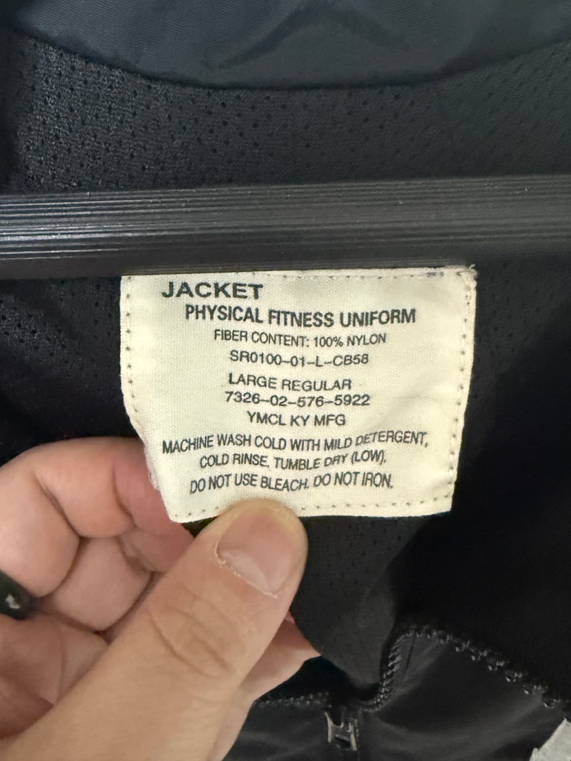 YMCLKY IPFU 자켓: 블랙 / L 상품이미지3