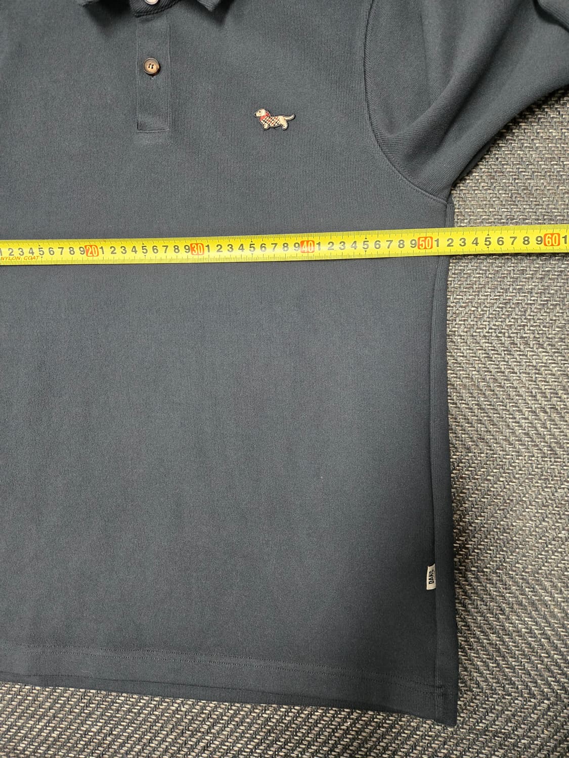 닥스 긴팔 폴로티셔츠 강아지 자수 겨울티셔츠 상품이미지6