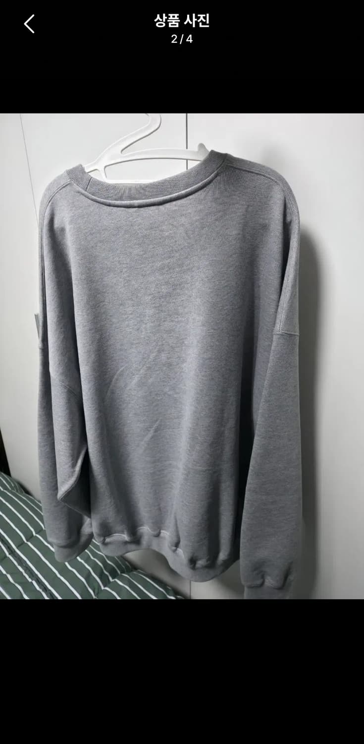 (m)모이프 배기 스웻 맨투맨 moif 상품이미지2