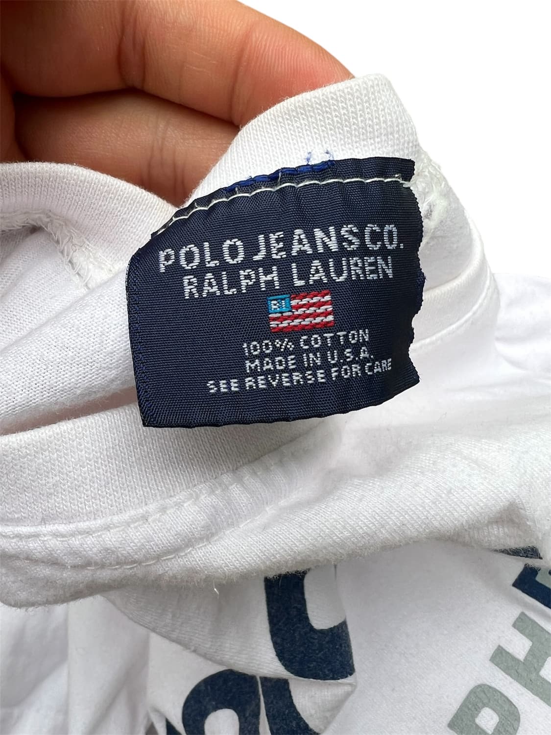 Polo jeans 폴로 진스 스펠아웃 반팔 상품이미지3