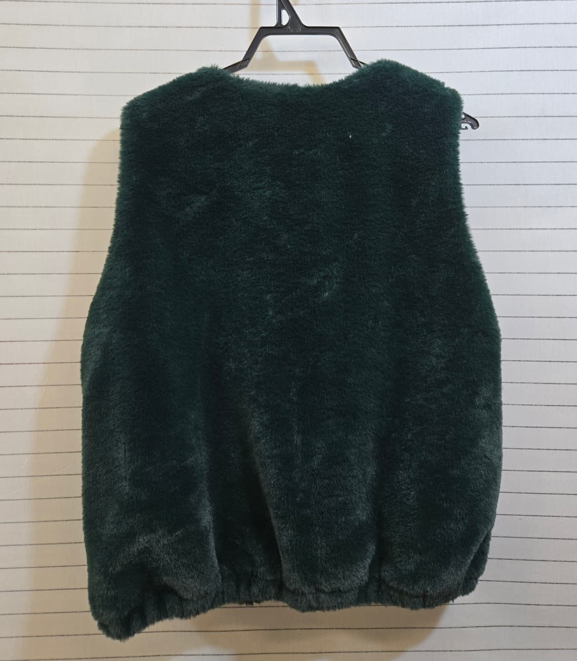 초록색 털 조끼 L 상품이미지7
