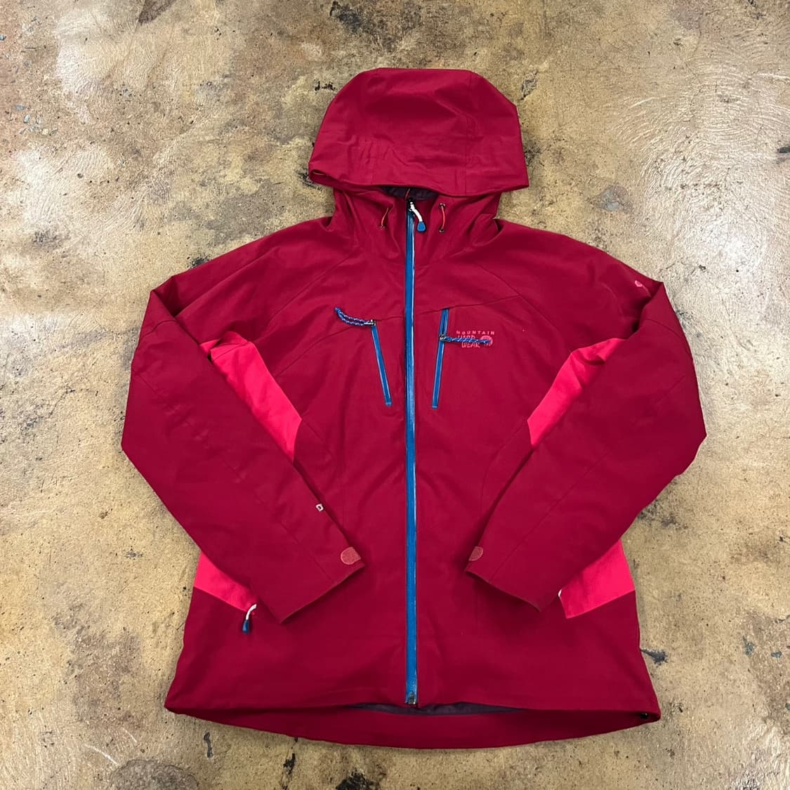 [정품/L] 마운틴 하드웨어  후드 자켓 버건디 b15 상품이미지2