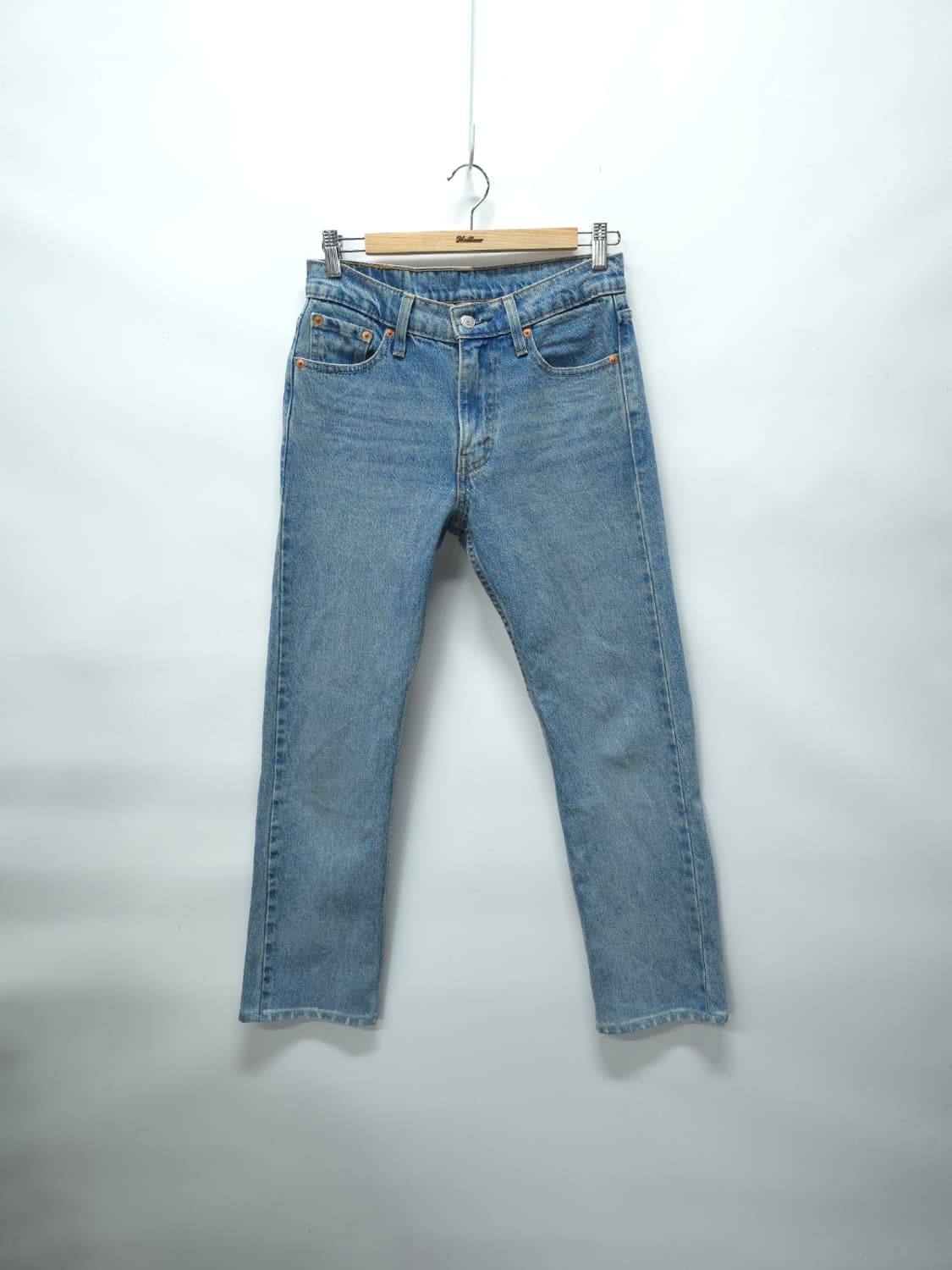 리바이스 여성 513 슬림 스트레이트 중청 데님 (28사이즈) 상품이미지1