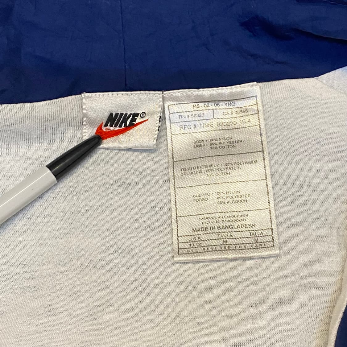 레어 90s USA 빈티지 나이키 바람막이 상품이미지5