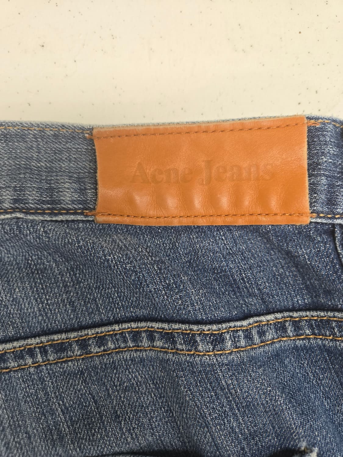 아크네 스튜디오 블루 데님 청바지 상품이미지4