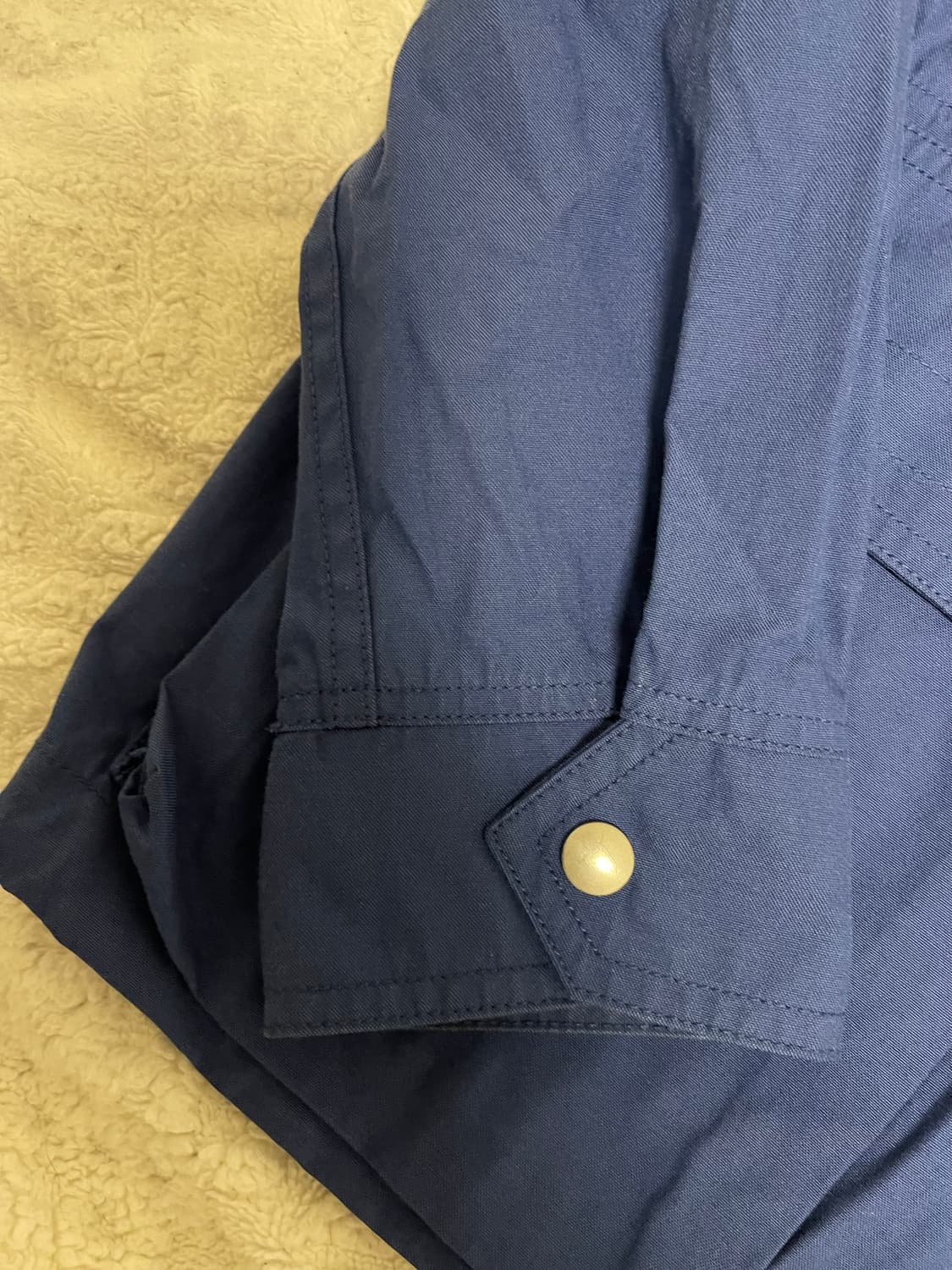 홈그로운서플라이(HGS)후드 자켓 블루L 상품이미지4