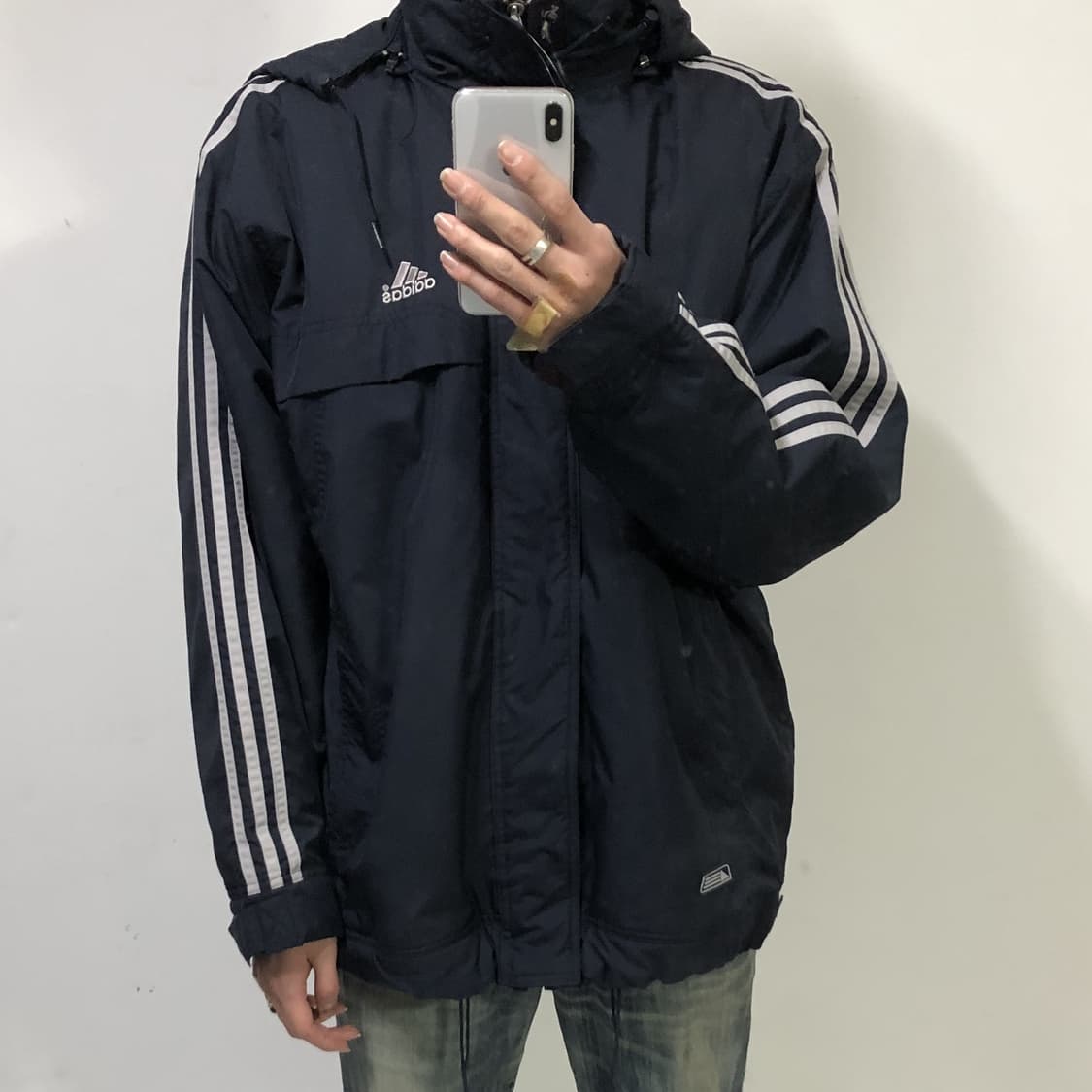 2000s 아디다스 올드스쿨 봄버자켓  상품이미지3