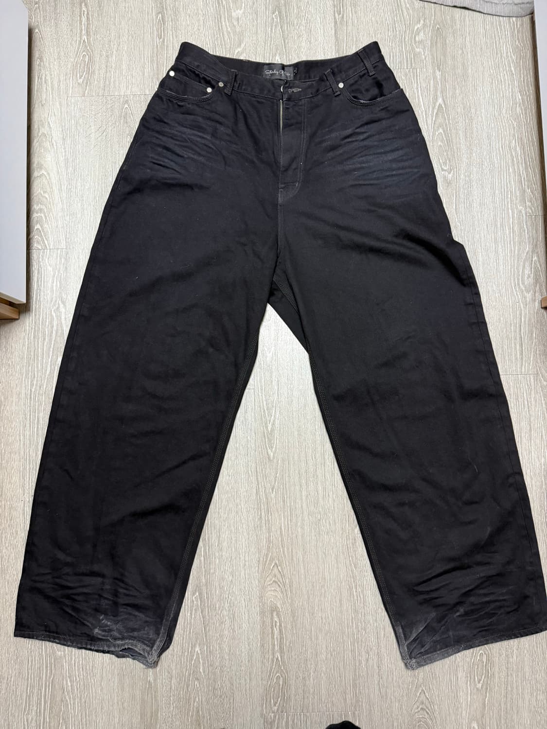 Stu autumn 시즌 wide denim pant L 상품이미지1