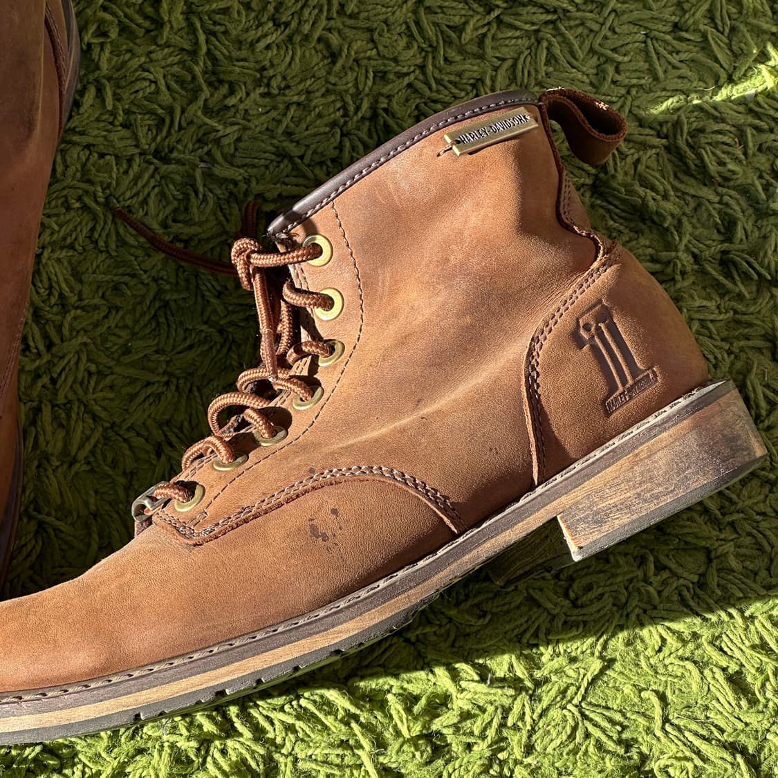 할리데이비슨 모터사이클 부츠 브라운 275 상품이미지5