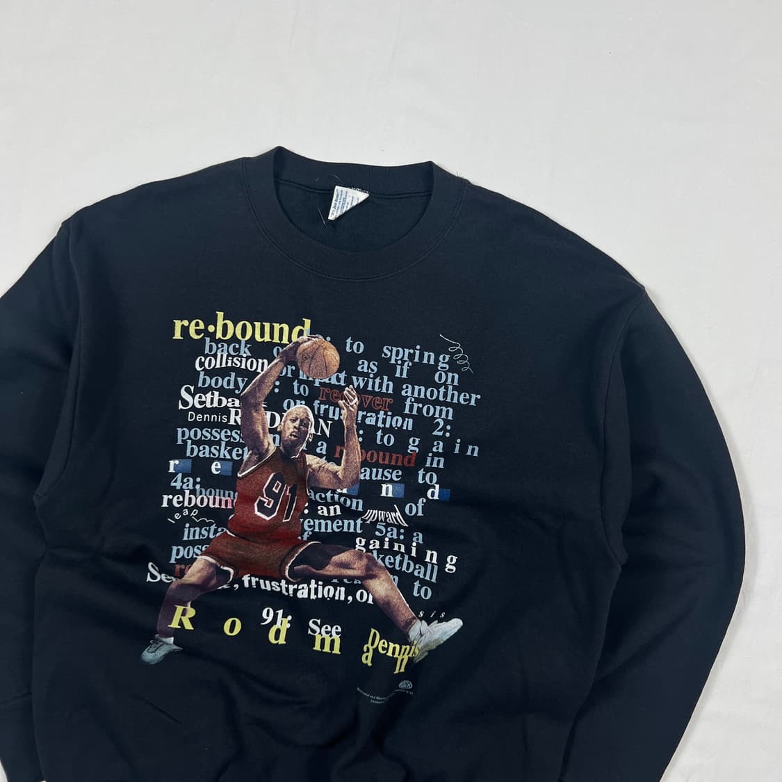 90‘s 97년도 데니스로드맨 dennis rodman 맨투맨 상품이미지2