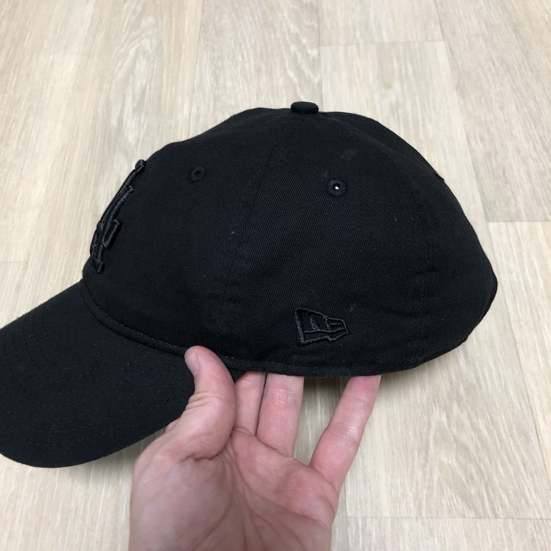 (OS) 뉴에라 NEW ERA LA 다저스 트리플 블랙 언스트럭처 볼캡 상품이미지2