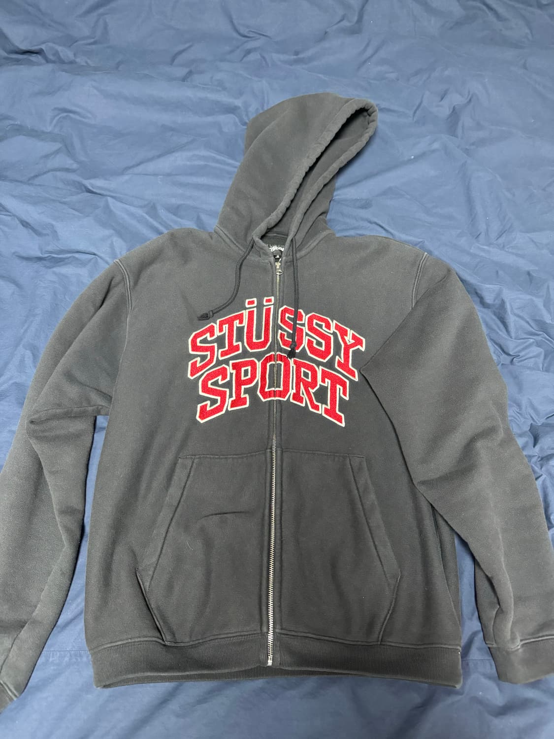 스투시 스포츠 후드집업 m 상품이미지2