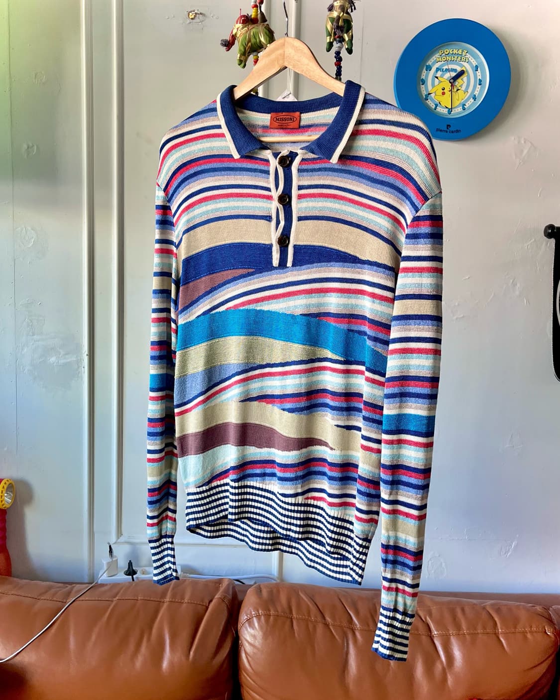 1990s MISSONI Italy Multi Color PK Knit 상품이미지3