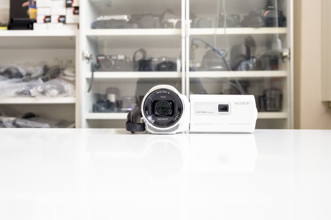 Sony HDR -PJ670 화이트 한글판 / 빈티지 디지털 캠코더  상품이미지3