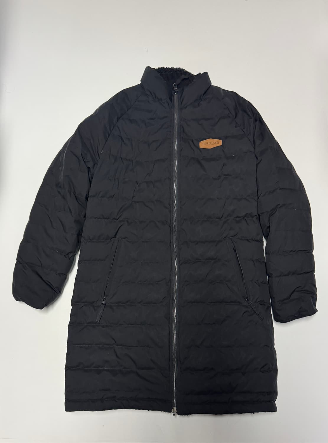 여성 트루릴리전 구스다운 리버시블 후리스 패딩 M 상품이미지2