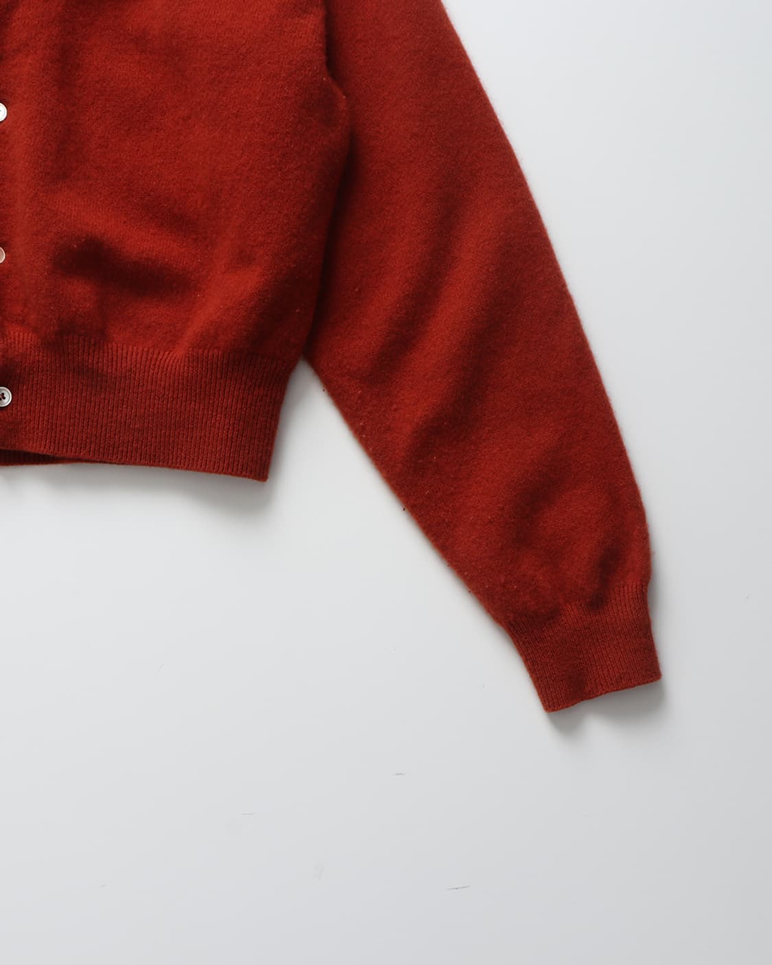 단톤 DANTON Lambswool Crewneck Cardigan 상품이미지4