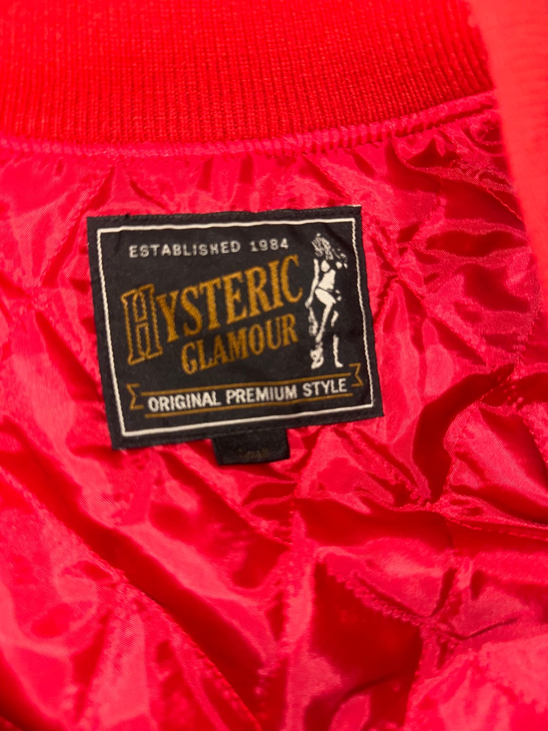 히스테릭글래머 바시티 자켓 상품이미지3