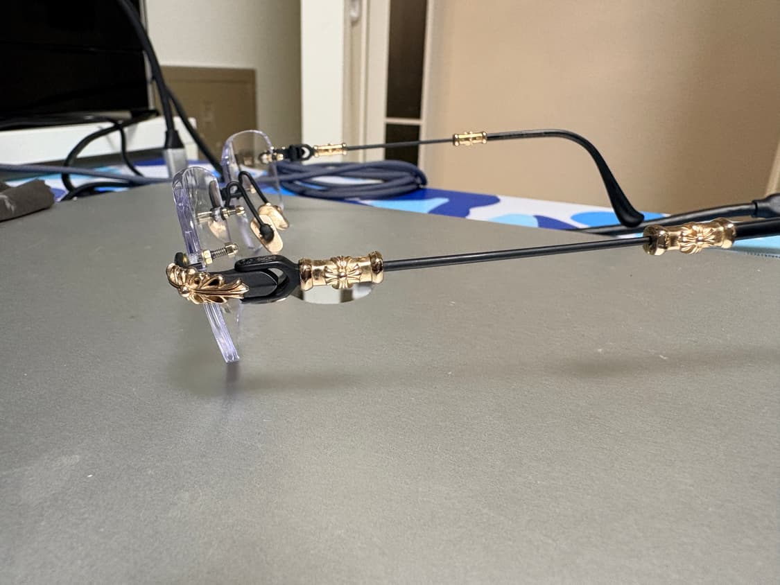 크롬하츠 필스 3 매트블랙 18k도금 금장식 상품이미지4