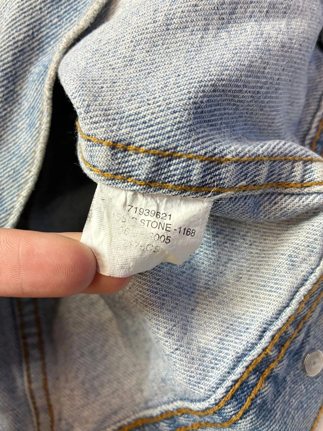 Lee 리 90's 트러커 숏 데님 자켓 PN5709    상품이미지8