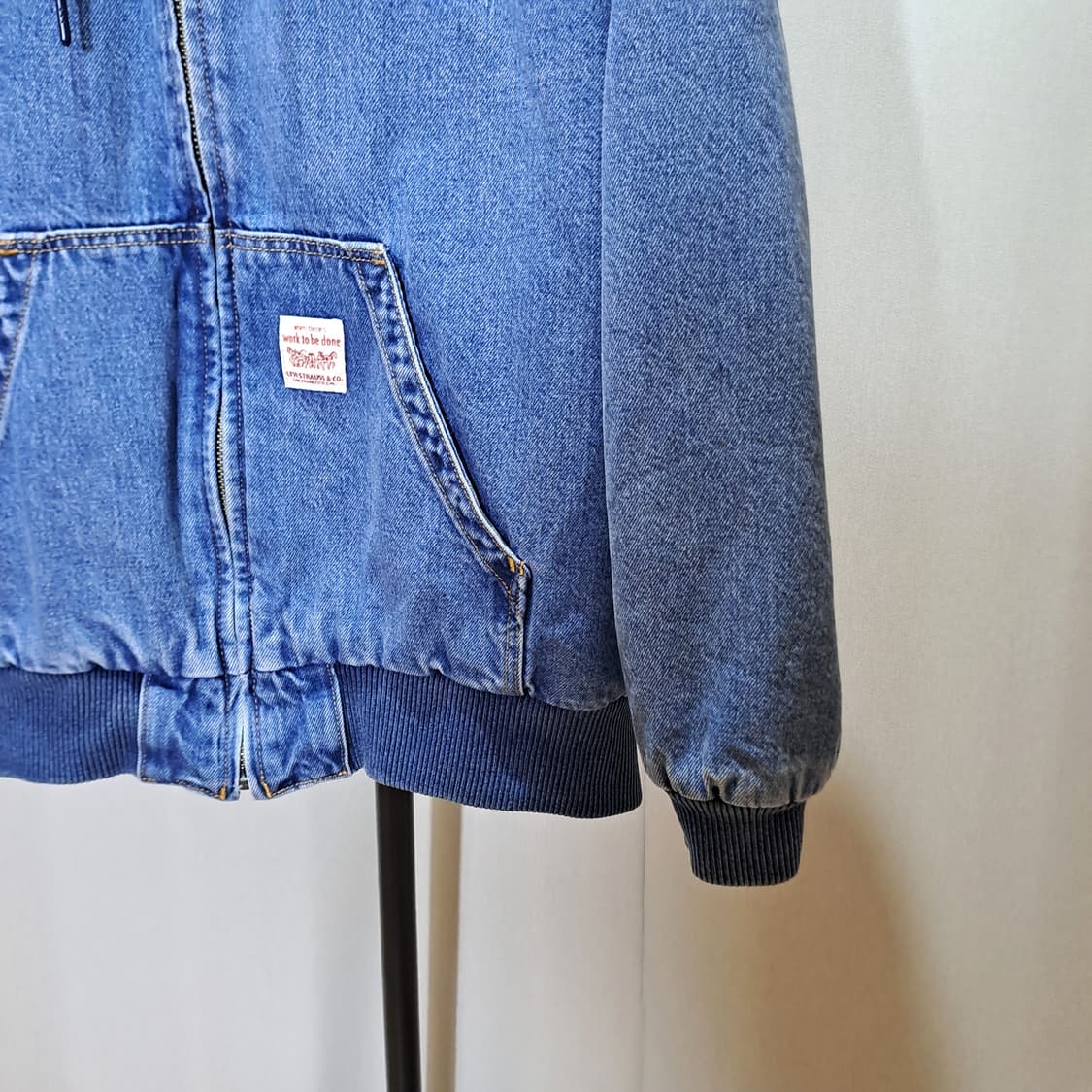 (택포) 리바이스 테님 후드 집업 B122 상품이미지4