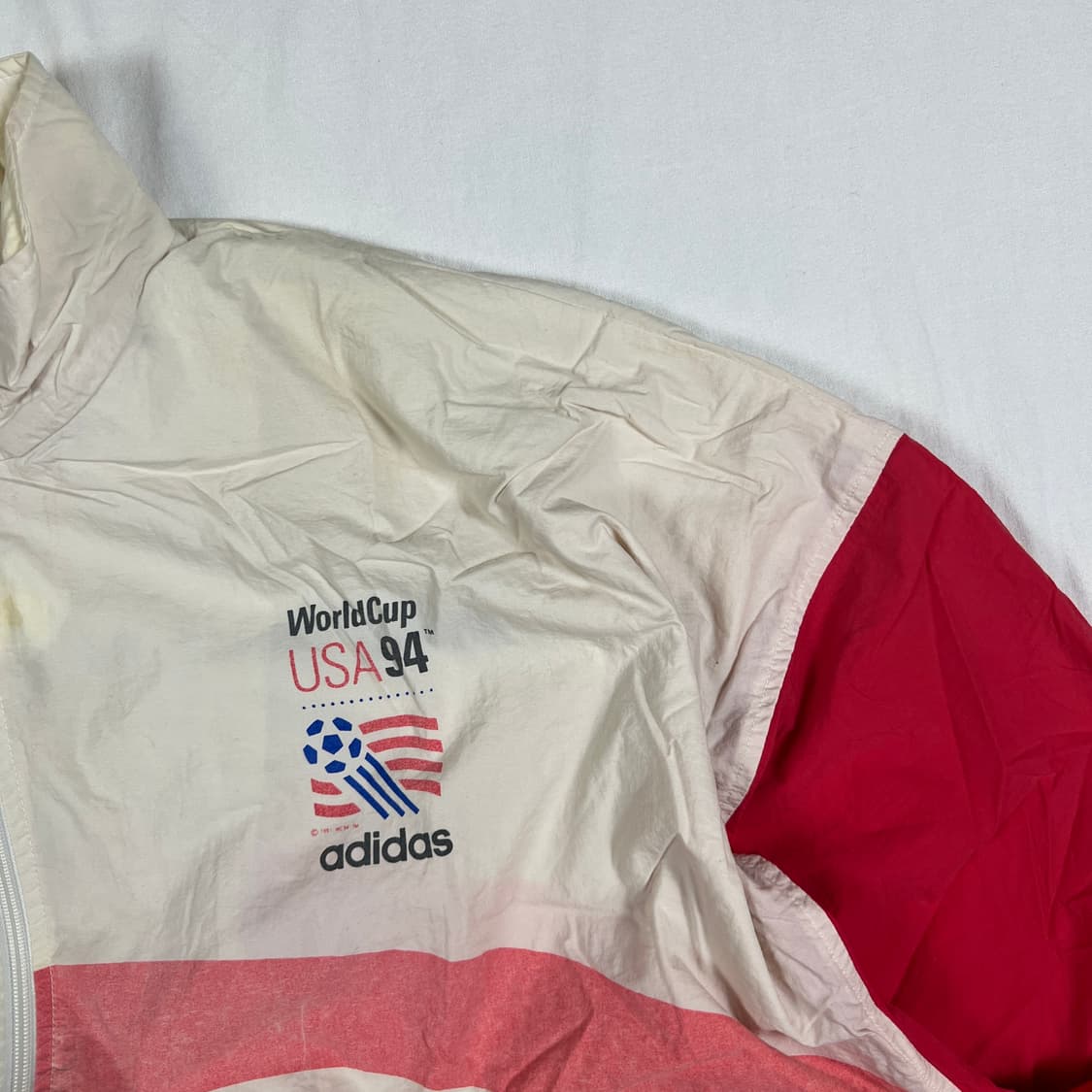 90‘s 91년도 아디다스 usa 월드컵 바람막이 자켓 상품이미지3