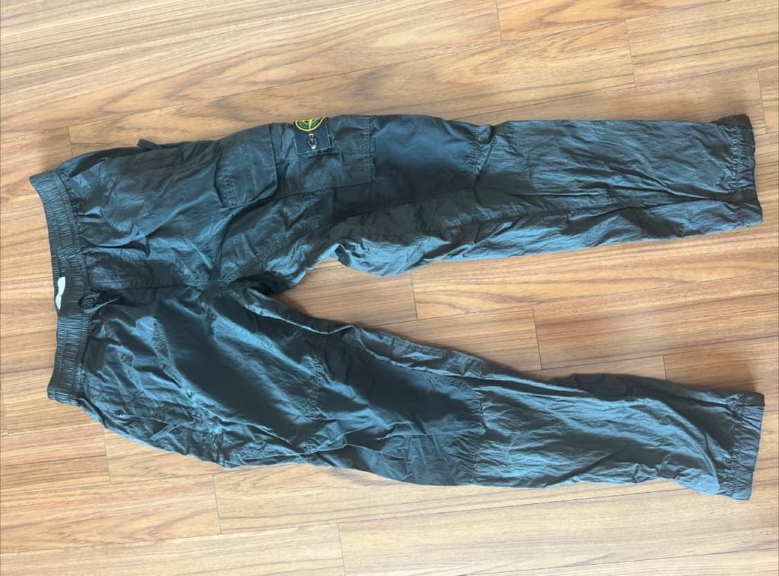 스톤아일랜드 나일론 메탈 카고 조거 팬츠 S 상품이미지1