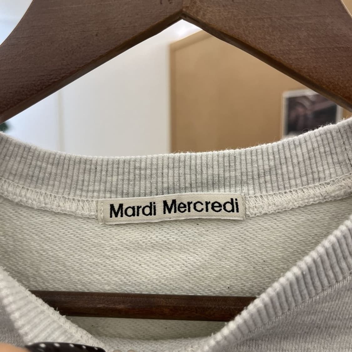 마르디메르크디 레트로 빈티지 프린팅 맨투맨 M C10293 상품이미지5