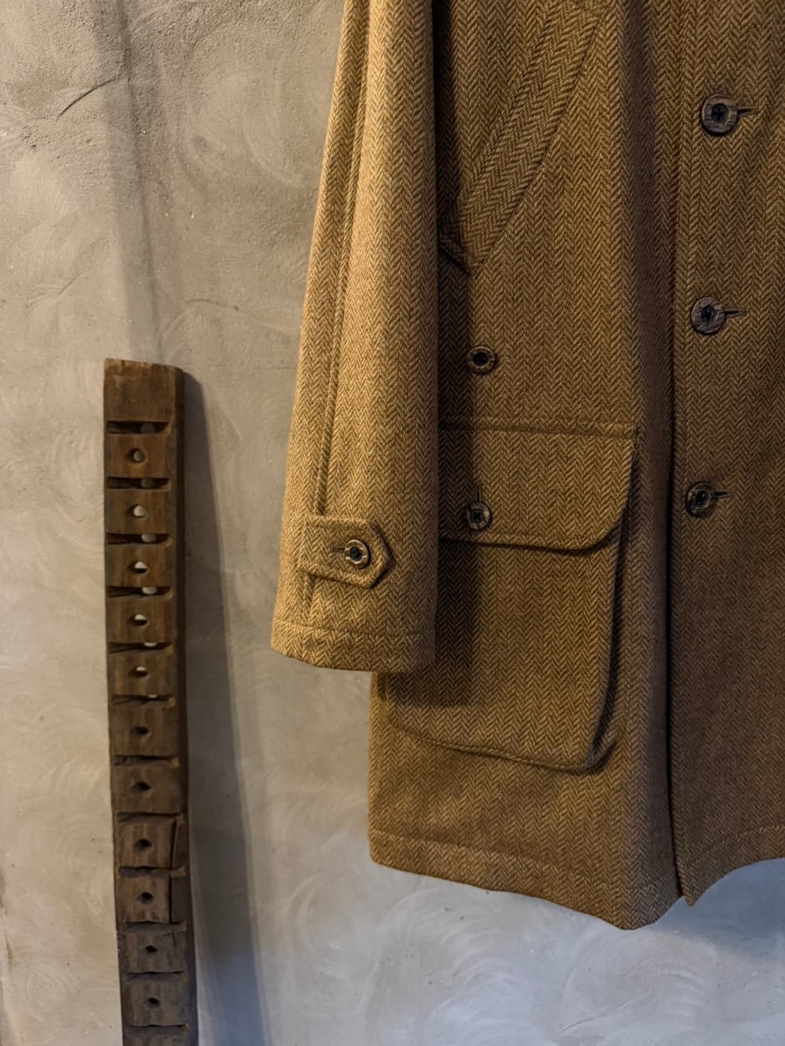 maul ruck 브라운 헤링본 아웃도어코트 남성100 상품이미지7