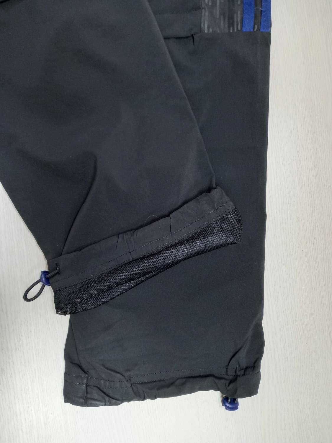 30 adidas 봄여름용 밴딩 스판 트레이닝하의 블랙 30-237 상품이미지6