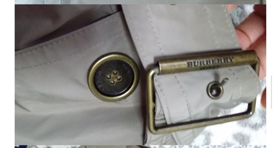 버버리 발모랄 타프타 트렌치 정품 윤은혜 uk4 us2  상품이미지6