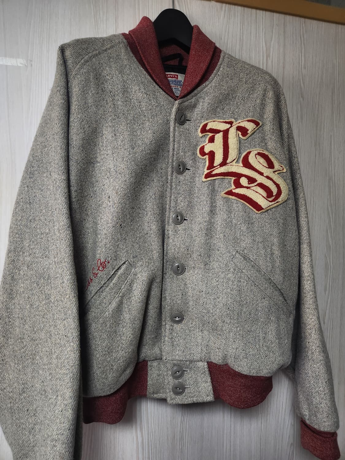 리바이스 울 바시티 자켓 M 상품이미지1