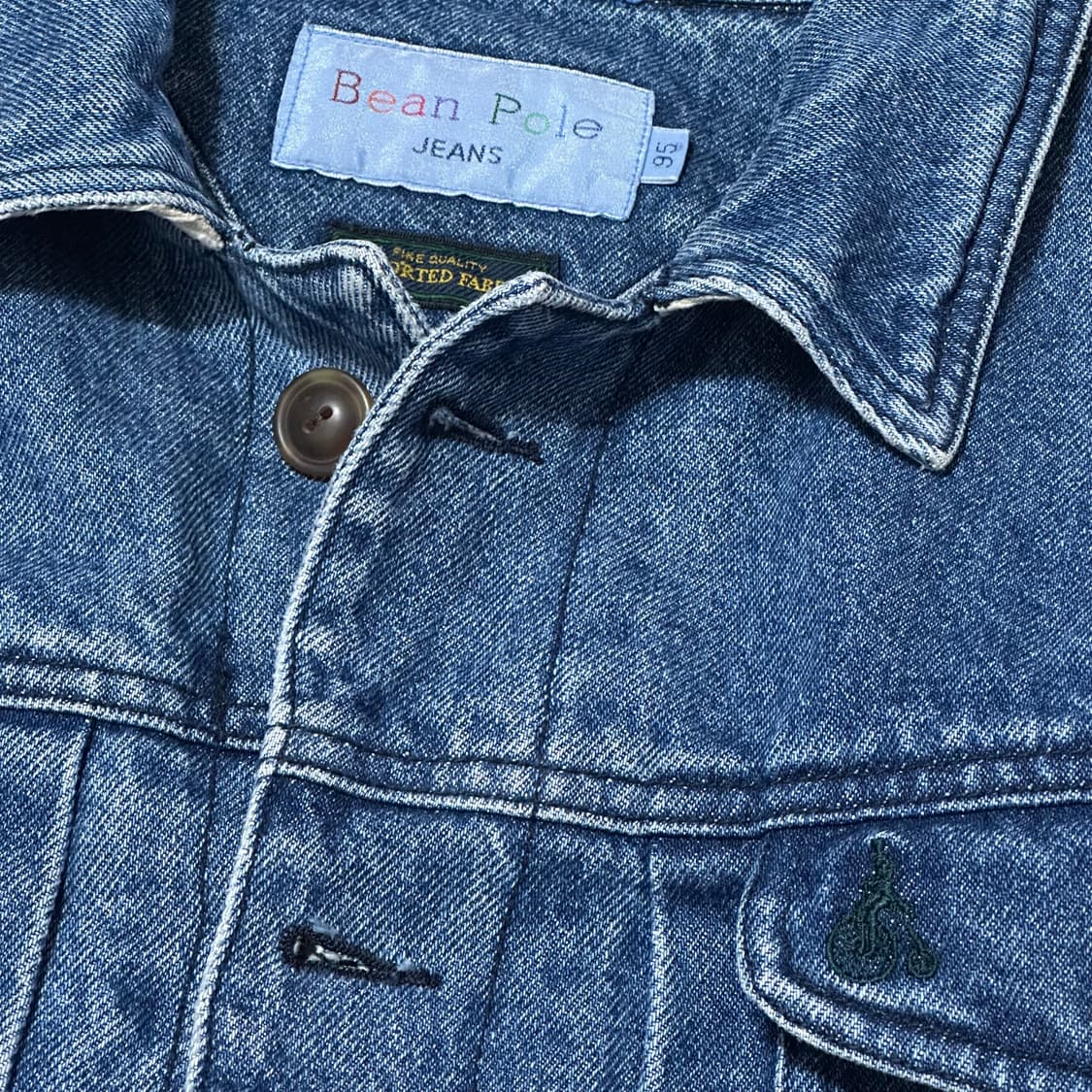 90's 빈폴 덩가리 데님 자켓 상품이미지6