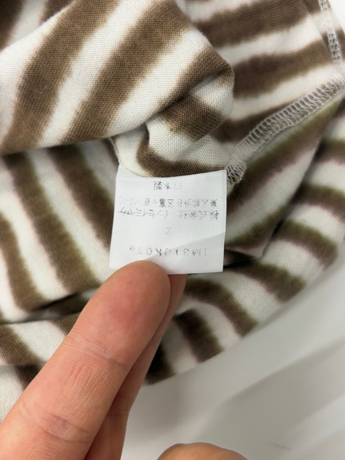 Issey Miyake 이세이미야케 스트라이프 티셔츠 상품이미지4