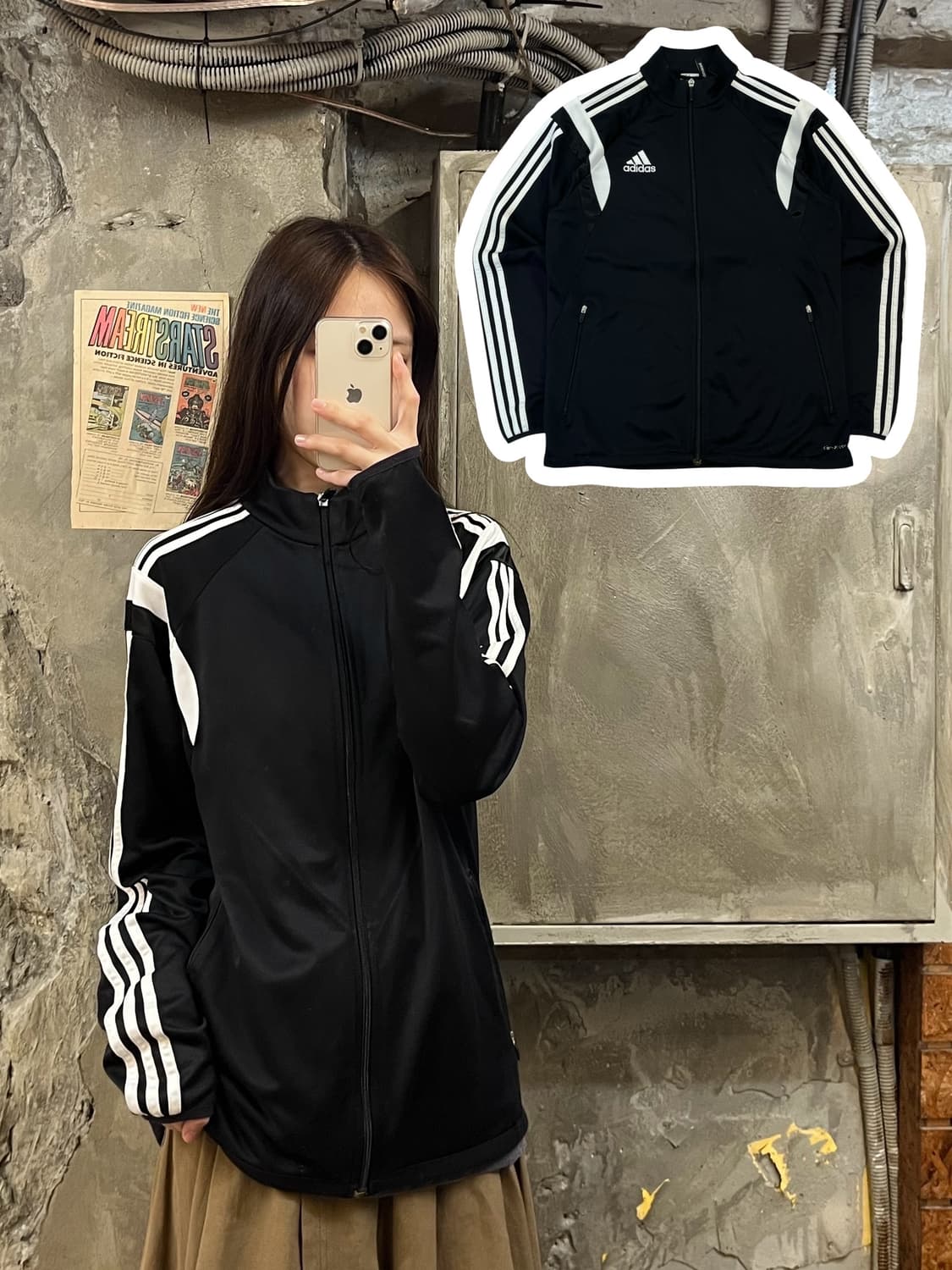 아디다스 져지 블랙 95 #csz603 상품이미지1
