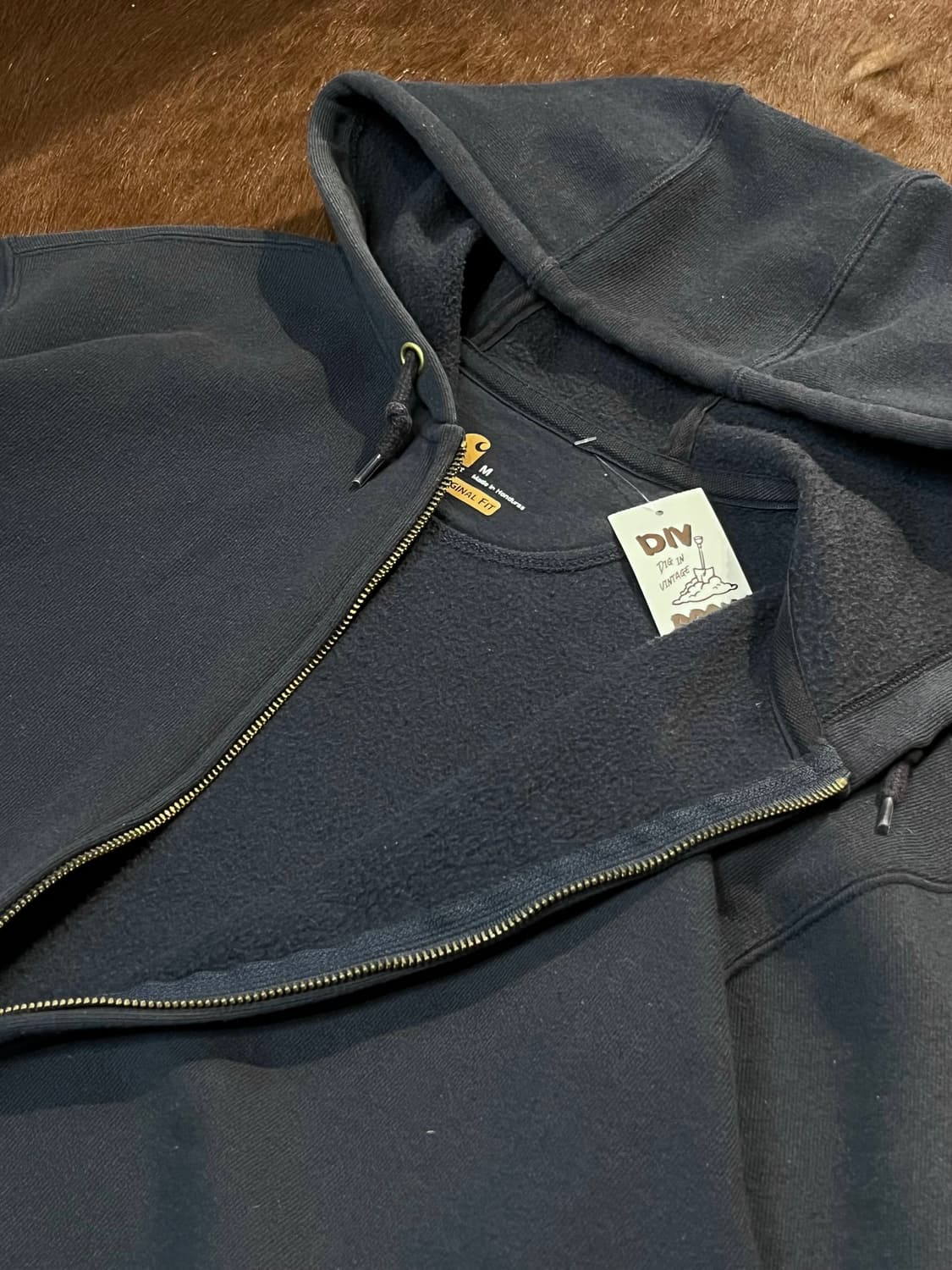 칼하트 네이비 후드집업 상품이미지6