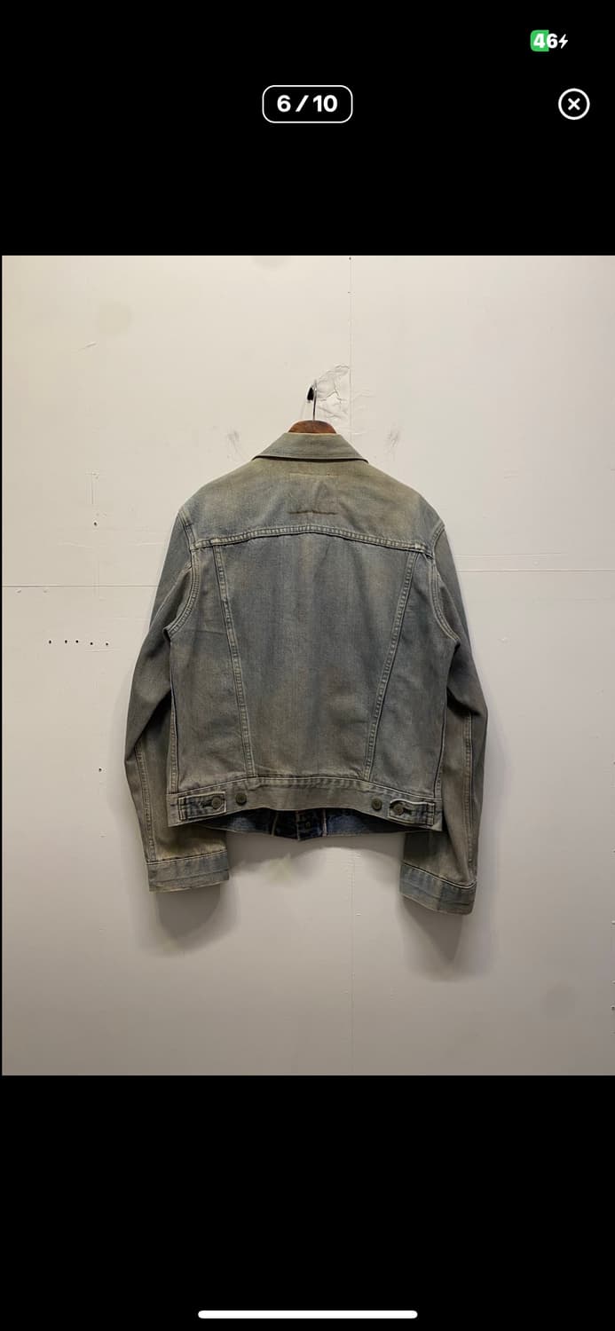 셀비지 데님 트러커 자켓 상품이미지6