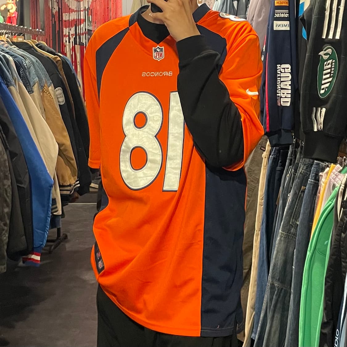 [IM] NFL X Nike MANNING 오렌지 No.18 반팔져지 상품이미지5